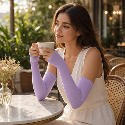 Thumbhole Arm Sleeves, 7 Pairs – Assorted Colors