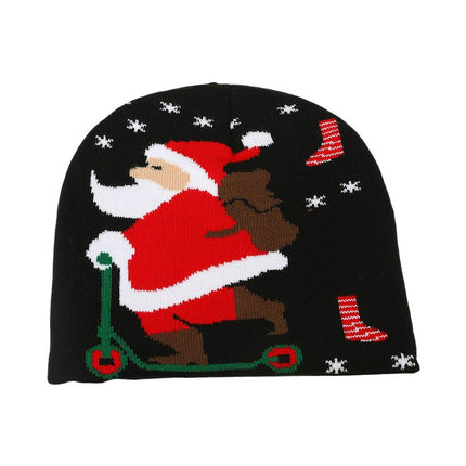 12PCS - CHristmas Knit Winter Beanie Hats