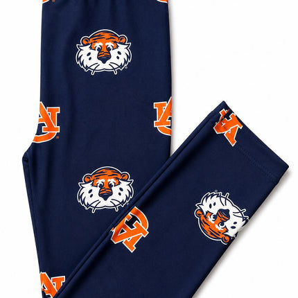 Auburn Blue Aubie Leggings