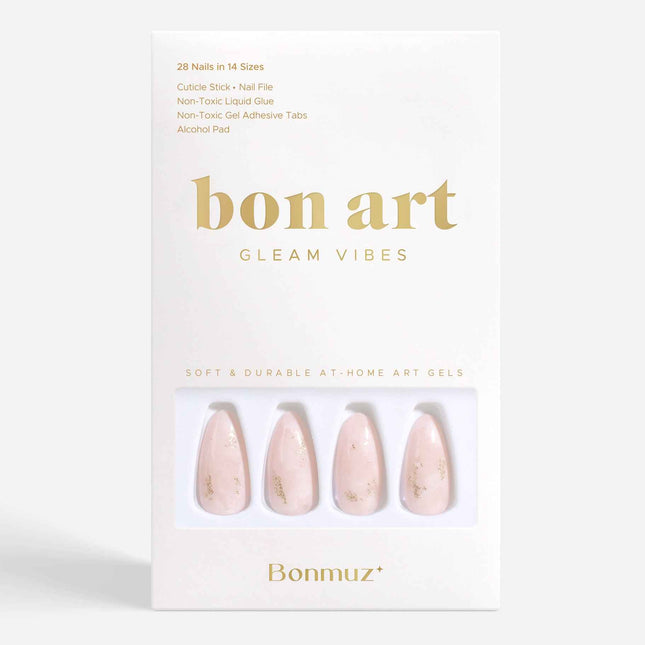Hushed Shimmer | Soft & Durable Press-On Nails