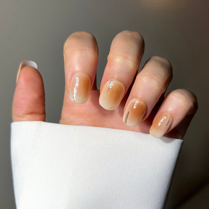 Sandstone Solstice | Pro Handmade Gel Nails - Dashing Nova