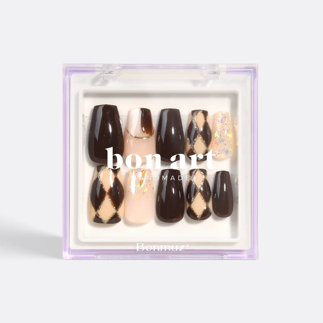 Preppy Aesthetic | Pro Handmade Gel Nails - Dashing Nova