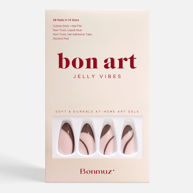 Brewed Serenade | Soft & Durable Press-On Nails - Dashing Nova