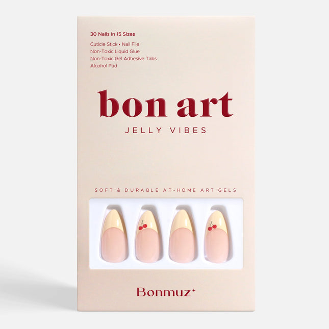 Cherry Charm | Soft & Durable Press-On Nails - Dashing Nova