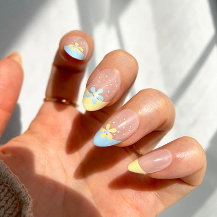 Sunny Halo | Soft & Durable Press-On Nails - Dashing Nova