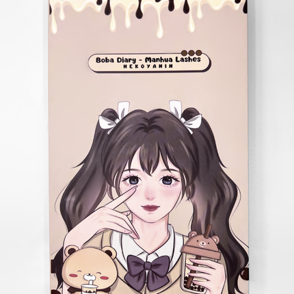 Boba Diary Manhua Manga Lash Clusters Book