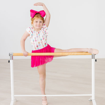 Ballerina Bows S/S Twirl Leotard