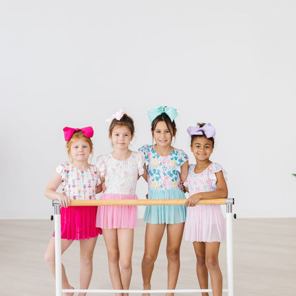 Ballerina Bows S/S Twirl Leotard