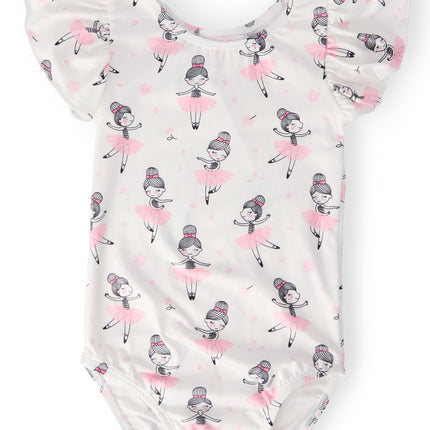 Ballerina S/S Flutter Sleeve Leotard