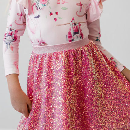 SALE Ballet Beauties L/S Flutter Sleeve Leotard