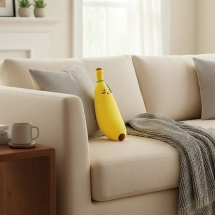 Kawaii Banana Plush Toy — Stuffed Fruit Character