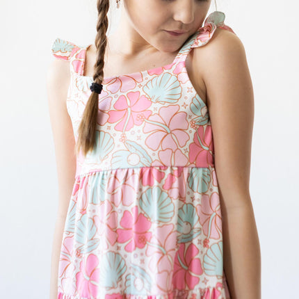 Beach Daze Ruffle Maxi Dress