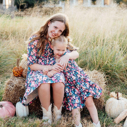 Beauty in Bloom Smocked Ruffle Dress