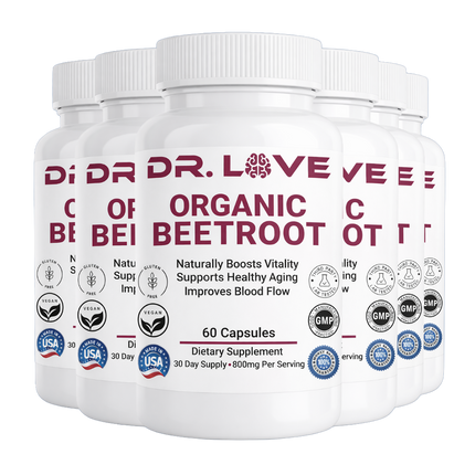Dr. Love's Organic Beetroot - 1300mg