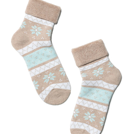 Conte-Kids Sof-tiki #6С-19СП(230) - Lot of 2 pairs Cotton Terry Socks for Boys & Girls