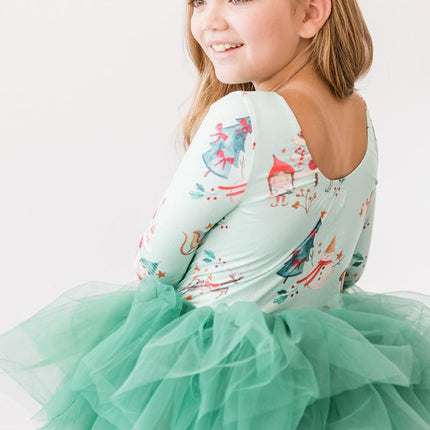 Believe in Your Elf 3/4 Tutu Leotard