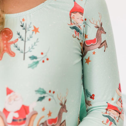 Believe in Your Elf 3/4 Tutu Leotard