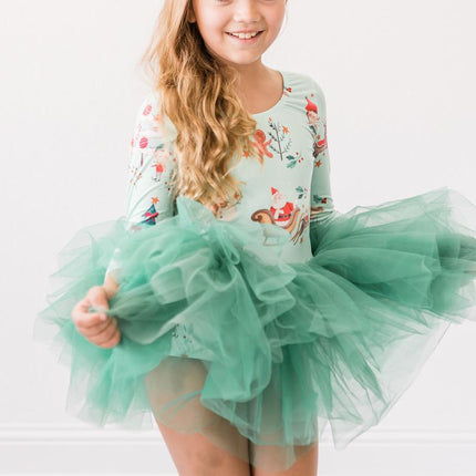 Believe in Your Elf 3/4 Tutu Leotard