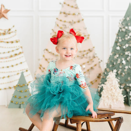 Believe in Your Elf 3/4 Tutu Leotard