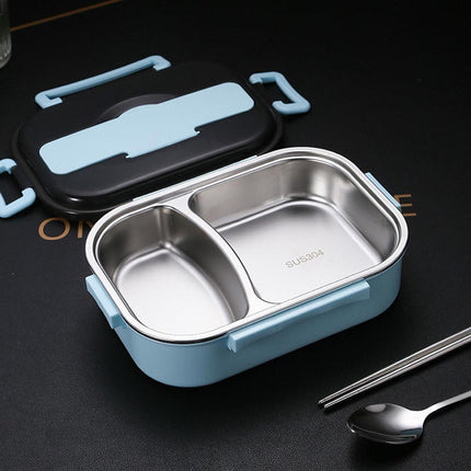 Bento Lunch Box – Includes Thermos Bag, Spoon &  Chopsticks