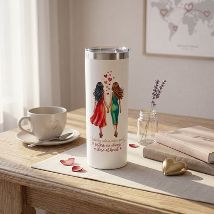 Funny Sister Travel Mug 20oz Vacuum Insulated Tumbler Flask