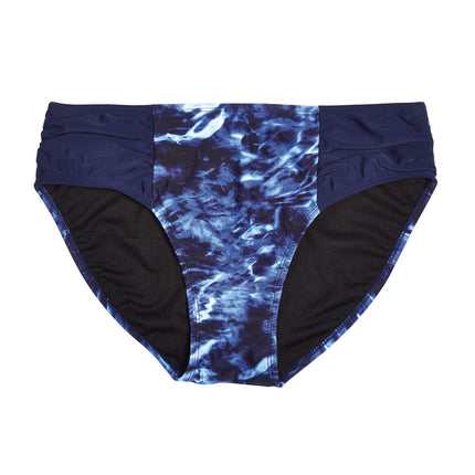 Women's Camo Bikini Bottom - Marlin Navy Hunting Swimwear - Wilderness Dreams