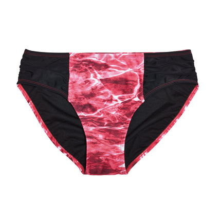 Women's Camo Bikini Bottom - Marlin Navy Hunting Swimwear - Wilderness Dreams