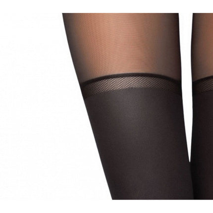 Conte Chance 50 Den - Fantasy Opaque Women's Tights with Imitation Golfs (16S-136SP)