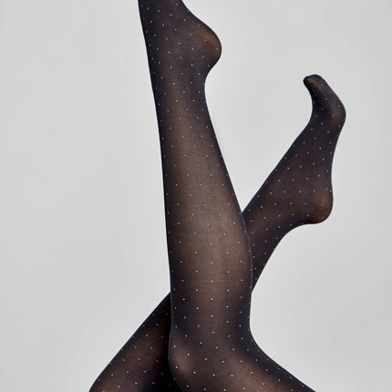 Conte Point 50 Den - Fantasy Opaque Women's Tights with a pattern of "dots" (19С-10СП)