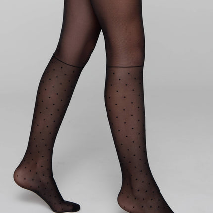 Conte Milana 20 Den - Fantasy Thin Tights for Girls with polka dots - 4yr. 6yr. 8yr. 10yr. 12yr. (20С-115СП)