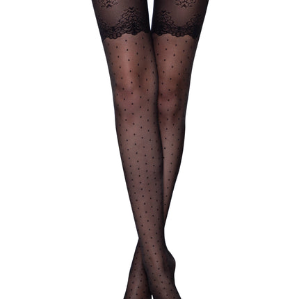 Conte Seduction 20 Den - Fantasy Polka Dots Stockings Imitation Women's Tights (21С-91СП)