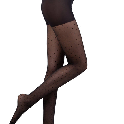 Conte Dots Slim 40 Den - Shaping Fantasy Polka-Dots Women's Tights (22S-1SP)