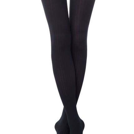 Conte Voyage 60 Den - Fantasy Women's Tights with relief vertical weave (19С-239СП)