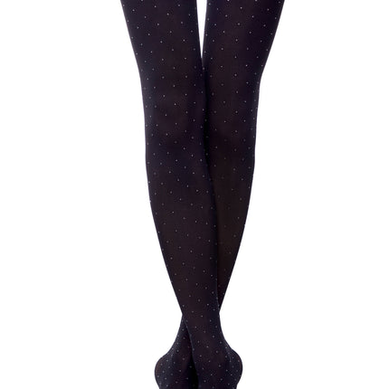 Conte Point 50 Den - Fantasy Opaque Women's Tights with a pattern of "dots" (19С-10СП)