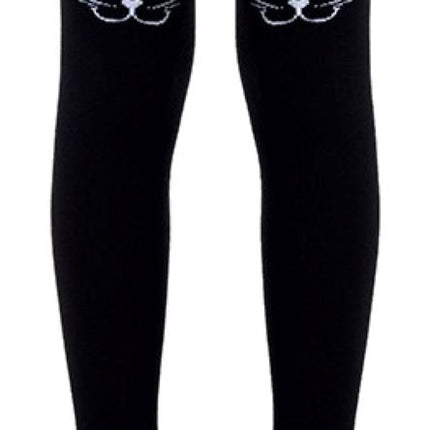 #4С-02СП(466) - Tip-Top Conte-Kids Classic Solid Cat Face Cotton Tights For Girls 2yr. 4yr. 6yr. 8yr. 10yr. 12yr.
