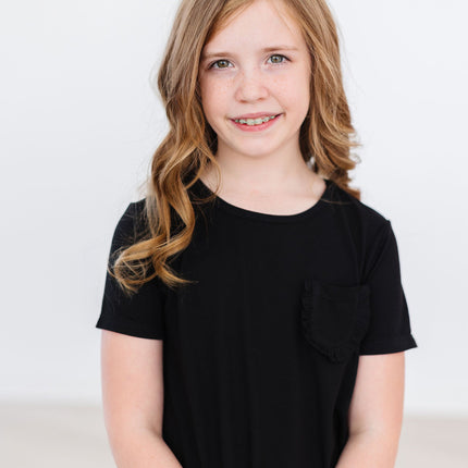 Black T-Shirt Dress
