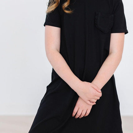 Black T-Shirt Dress