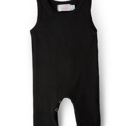 Black Tank One-Piece Jogger