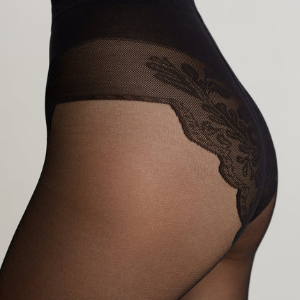Conte (Poland) Bikini Soft 40 Den - Classic Women's Tights with Ajour Top (8S-47SP)