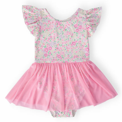Blooming Beauty S/S Twirl Leotard