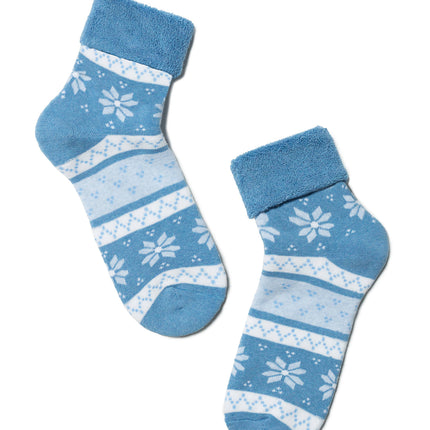 Conte-Kids Sof-tiki #6С-19СП(230) - Lot of 2 pairs Cotton Terry Socks for Boys & Girls
