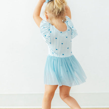Blueberry Kisses S/S Twirl Leotard