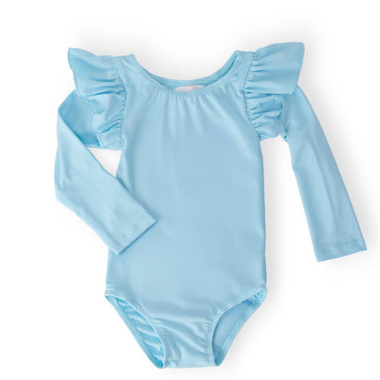 Bluebird L/S Flutter Sleeve Leotard