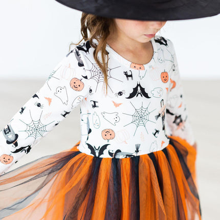 Boo-tiful Halloween L/S Tutu Dress