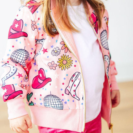 Boots & Bling Satin Jacket