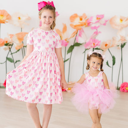 Bow Beauty S/S Pocket Twirl Dress