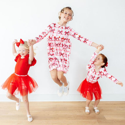 Bow La La L/S Pocket Twirl Dress