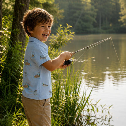 Boys Lake Day S/S Polo