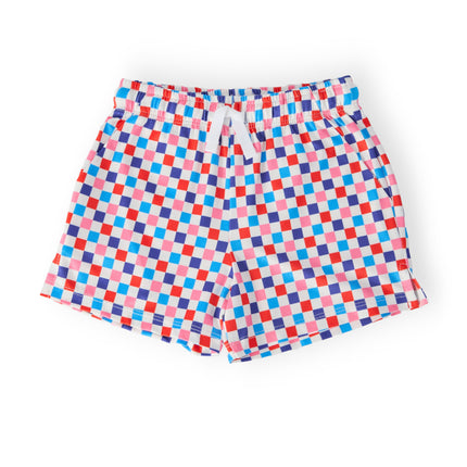 Boys Boom Check Play Shorts