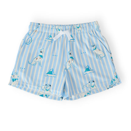 Boys Seaside Pup Play Shorts